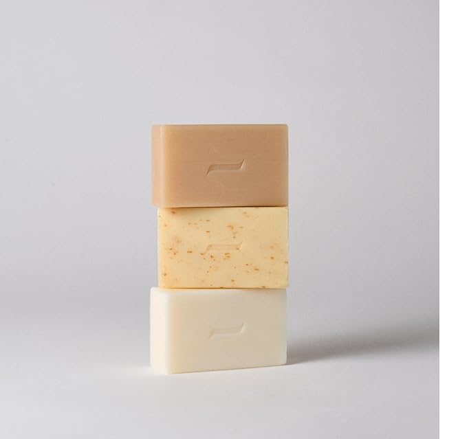 Caswell-Massey Oatmeal Castile Bar Soap for Men & Women, Unscented & Moisturizing Natural Soap Bar for All Skin Types, Made with Essential Oils & Plant-Based Formula for Face & Body, 6.4 oz