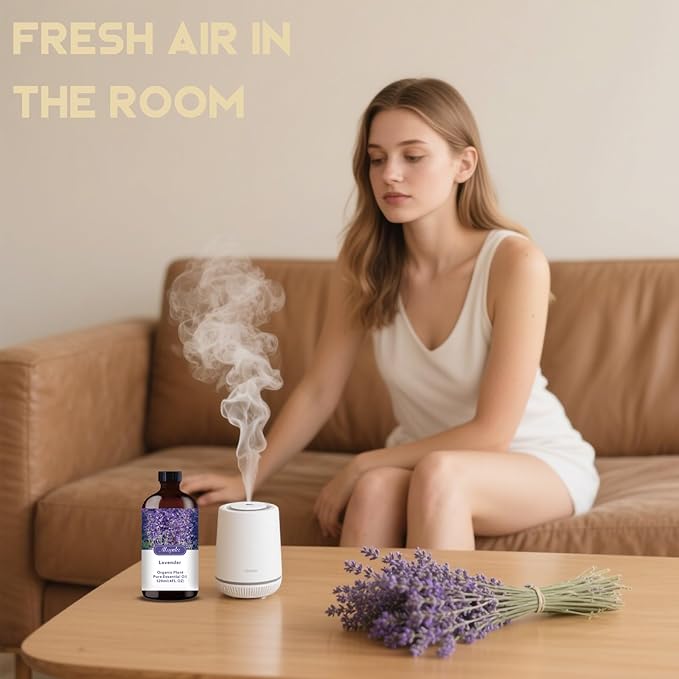 MLYNKL Lavender Essential Oil,Lavender Oil for Massage Home,4 fl oz
