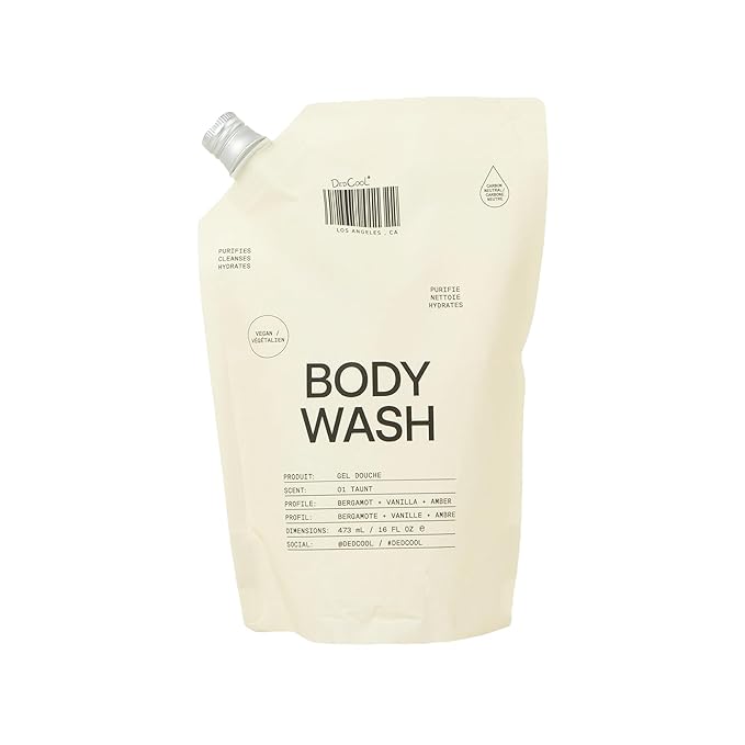 DedCool, Body Wash Refill, 01 Taunt, Shea Butter & Snow Mushroom, 16 fl oz
