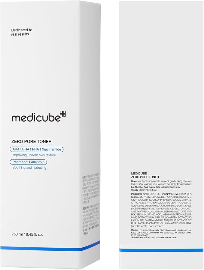 medicube Zero Pore Exfoliating & Hydrating Toner