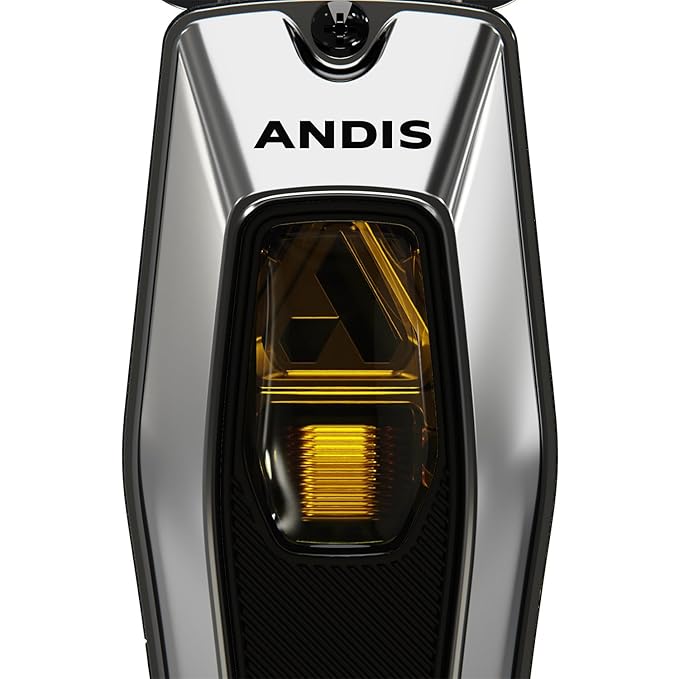 Andis 562703 Recon Professional Barber Vector Motor Beard & Hair Cordless Trimmer, DLC T-Blade, USB-C Charging with Premium Charge Stand, Black