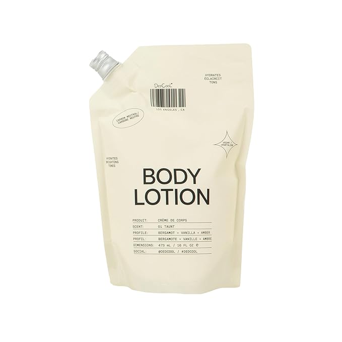 DedCool, Body Lotion Refill, 01 Taunt, Ceramides & Snow Mushroom, 16 fl oz