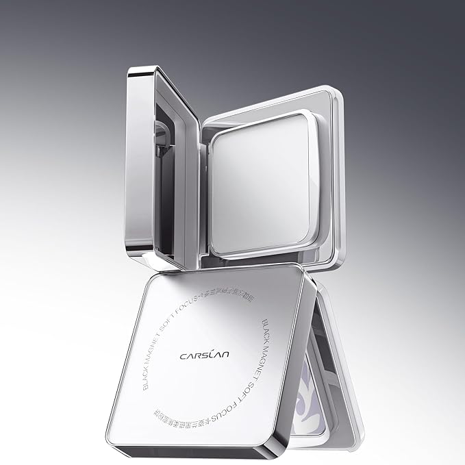 CARSLAN 2.0 Black Magnet Soft Focus Pressed Setting Powder For Oil Control,