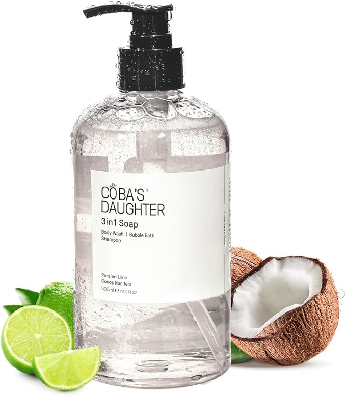 COBA'S DAUGHTER 3-in-1 Soap | Bubble Bath, Body Wash & Hand Wash 16.9oz