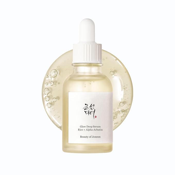 Beauty of Joseon Glow Deep Serum Rice Alpha-Arbutin Niacinamide Moisturizing Uneven Skin Tone Daily Korean Skin Care, 60ml, 2 Fl.Oz