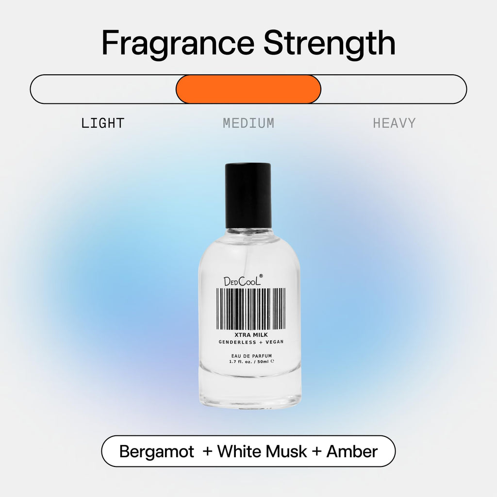 DedCool - Genderless + Vegan Eau de Parfum | Clean, Non-Toxic Fragrance For All (1.7 fl oz | 50 ml) (XtraMilk)