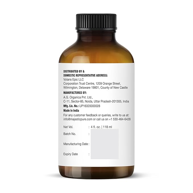 Majestic Pure Essential Oil with Glass Dropper - 100% Pure and Natural - Essential Oils for Diffuser, Aromatherapy, Soap and Candle Making, Lavender Essential Oil, Lavender Oil, 4 Fl Oz Pack of 2
