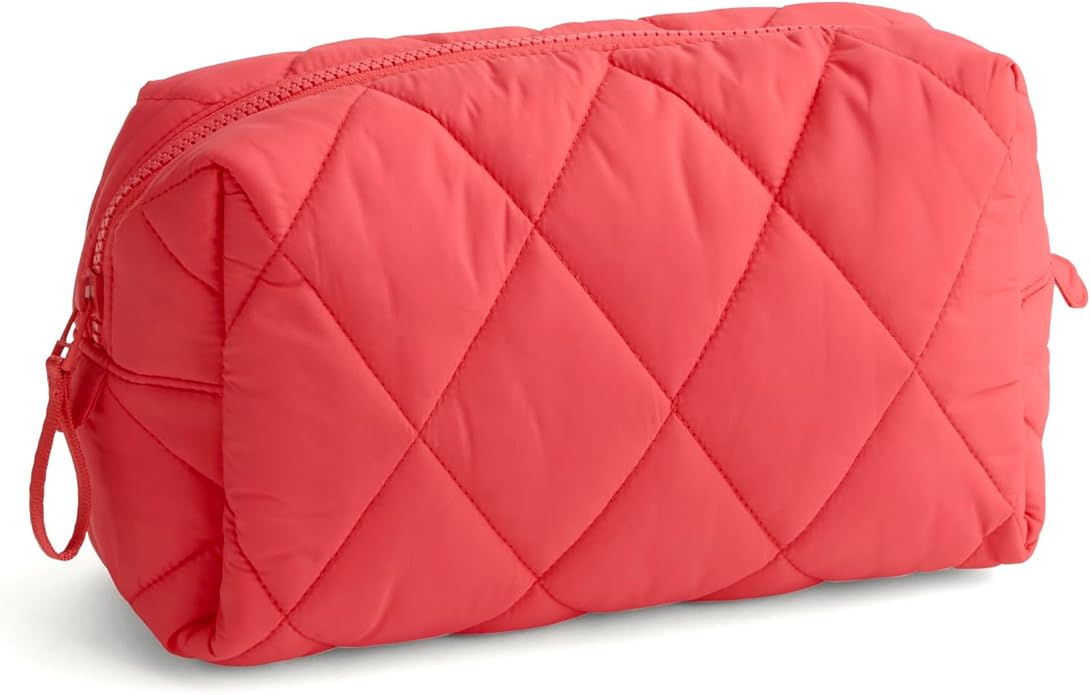 Featherweight Large Cosmetic Makeup Bag, Cayenne, One Size