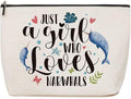 Narwhal Makeup Bag Funny Animal Cosmetic Bag Narwhal Gifts for Girls