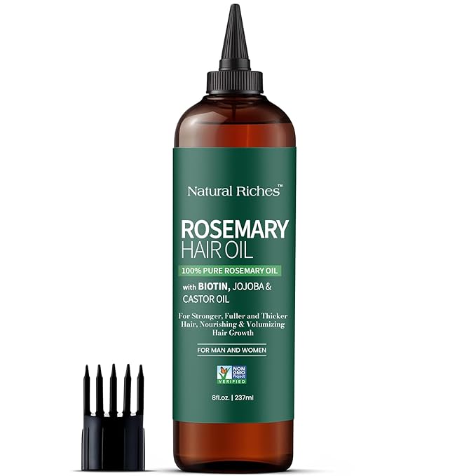 Pure Premium Rosemary Hair Growth Oil 8 Fl Oz
