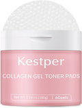 Kestper Collagen Gel Toner Pad for Face - Skin Firming,60 Pads