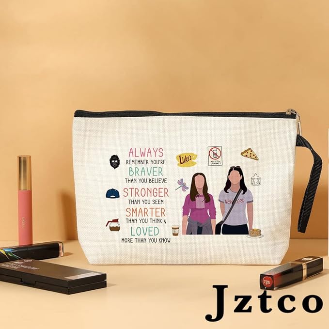 Makeup Bag Gil more Girls TV Merchandise Luke Fans Gift Lorelai and Rory