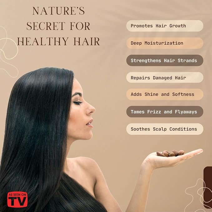 VoilaVe USDA Pure Organic Moroccan Argan Oil for Skin, Nails & Hair Growth, Anti-Aging Face Moisturizer, Cold Pressed, Hair Moisturizer, Rich in Vitamin E, As Seen On TV - 4 fl oz