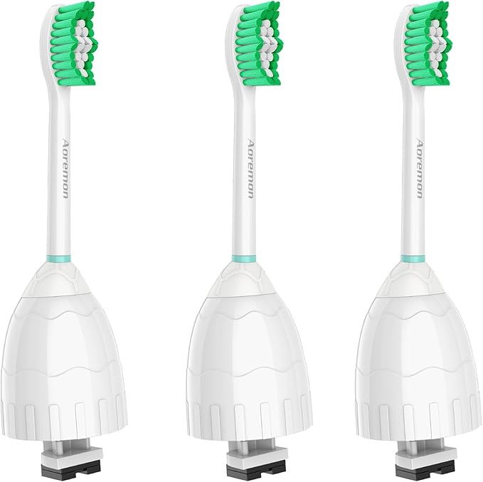 Aoremon Toothbrush Replacement Heads fit for Philips Sonicare E-Series
