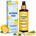 Folkulture Citrus & Bergamot Bathroom Spray - 3.34 fl oz | Odor Eliminator Bathroom Scents For Travel & Home, Guest Room Essentials | Before You Go Toilet, Poop & Shower Spray for Fresh Scents