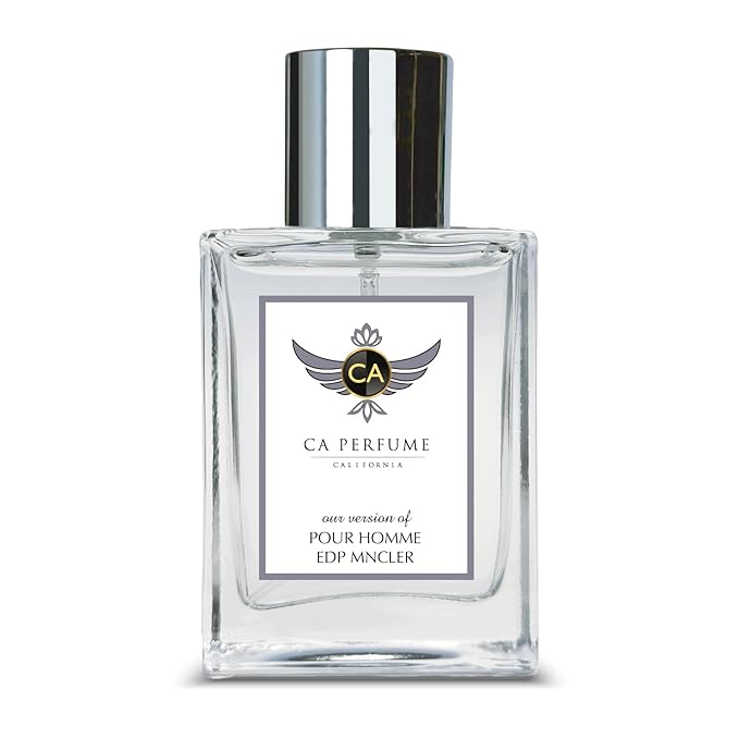 CA Perfume Impression of Pour Homme Edp Mncler for Men Woody Aromatic Fragrance Long Lasting Mens Cologne Eau De Parfum 1.7 Fl Oz 50ml