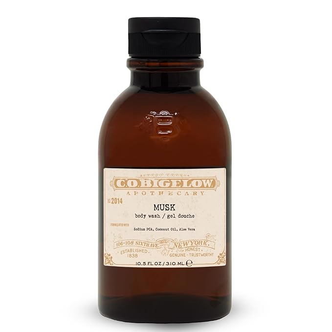 C.O. Bigelow Musk Body Wash, 10.5 fl oz