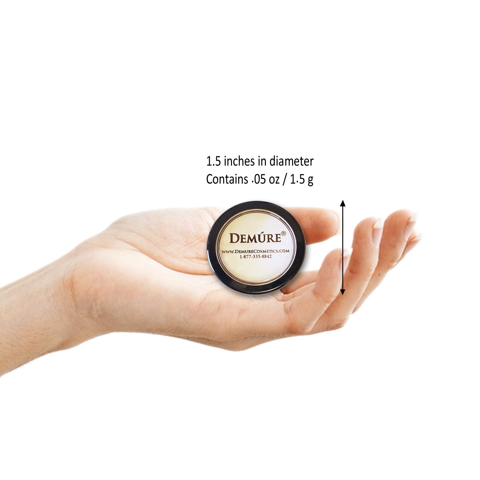 Demure Mineral Make Up Eye Shadow (Castle Rock), Matte Eyeshadow, Loose Powder, Eye Makeup, Professional Makeup