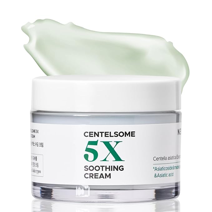 NEUL20S Centelsome 5X Soothing Cream 1.69 fl oz/50ml | Face Moisturizer for Skin Regeneration, Hydration, Blemish Spot Treatment, Korean Skincare, Centella Asiatica, Niacinamide, Exosomes, Panthenol