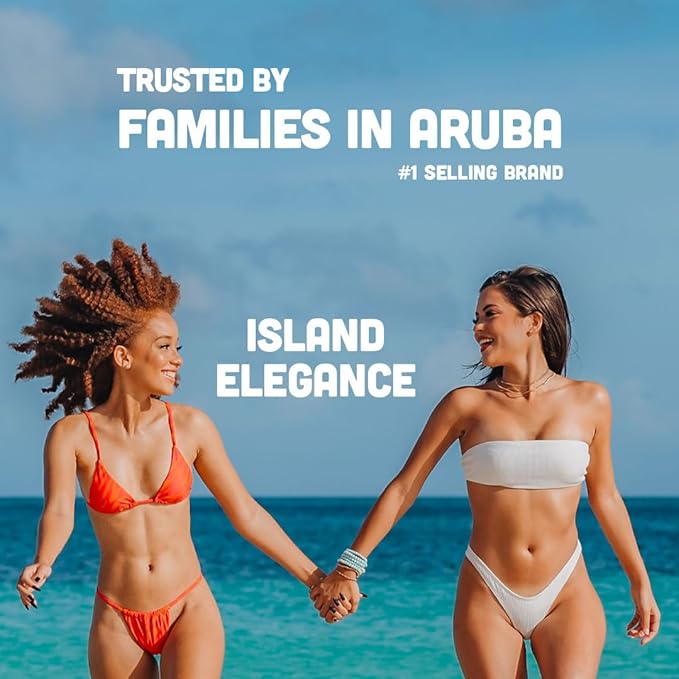 Aruba Sun SPF 30 Sunscreen Lotion 8oz - Reef Act Compliant no 67 Octinoxate & Oxybenzone Free - Sun Screen Broad Spectrum UVA/UVB - Sunscreen Waterproof and Non-Greasy