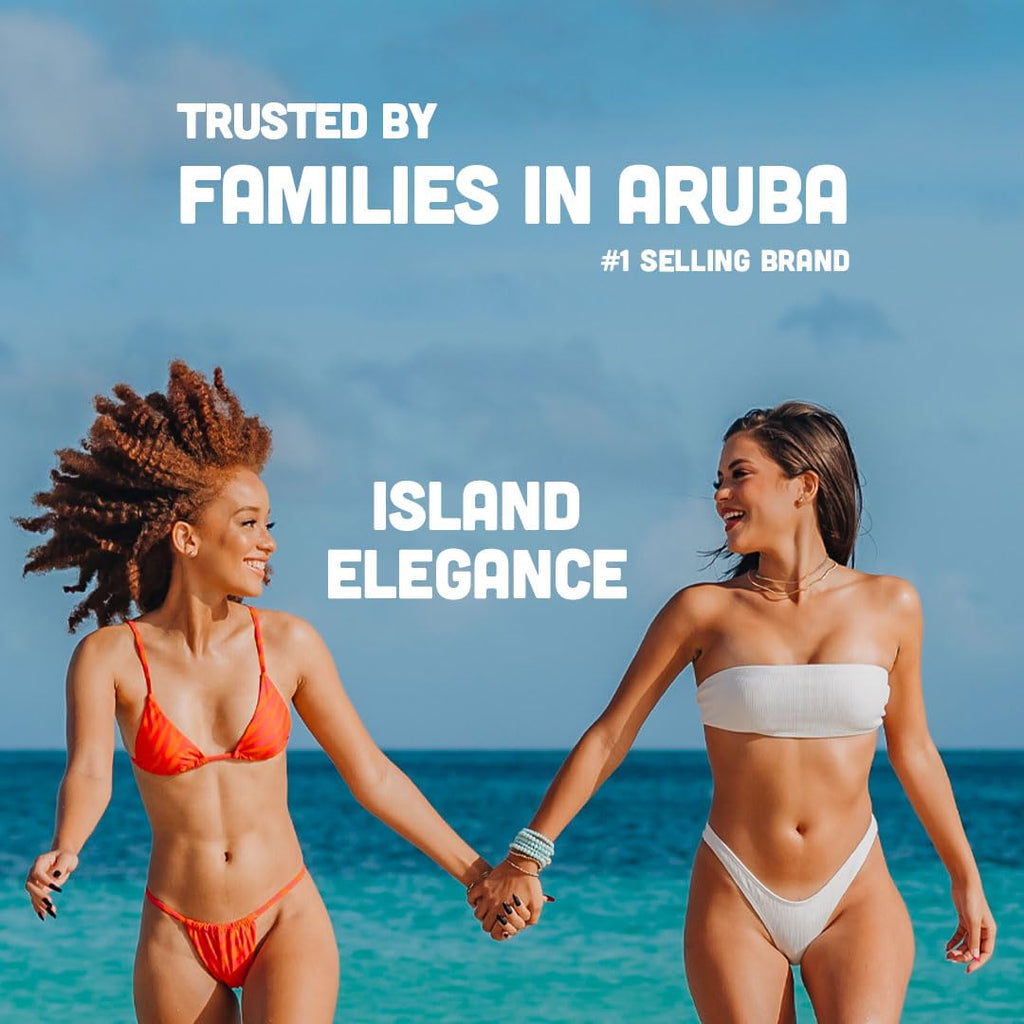 Aruba Sun SPF 30 Sunscreen Lotion 8oz - Reef Act Compliant no 67 Octinoxate & Oxybenzone Free - Sun Screen Broad Spectrum UVA/UVB - Sunscreen Waterproof and Non-Greasy