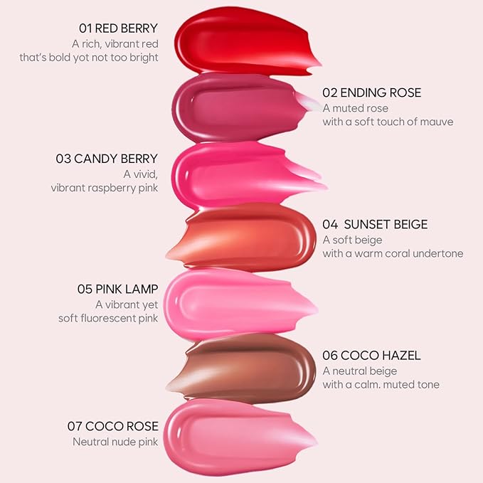LOVB LOVB Pudding Glow Korean Lip Stain 0.14 oz. 07 COCO ROSE