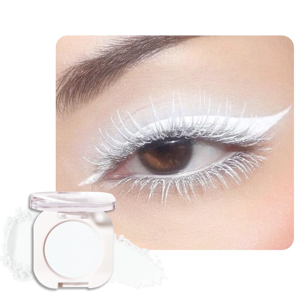 QIDSTERS Rosy Brown Matte Single Eyeshadow, Lightweight Blendable Mini Eye Shadow for Older Women, Monochrome Eyeshadow Palette Makeup Pigmented Waterproof, Vegan & Cruelty-Free, 05