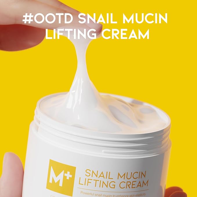 #OOTD Snail Mucin Moisturizer Facial Cream, 3.38 fl oz | Korean Skincare