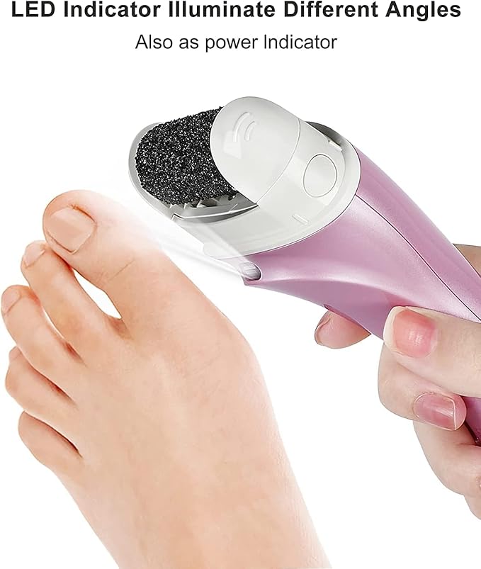 Electric Foot Callus Remover, Rechargeable Foot File for Dead Skin Care
