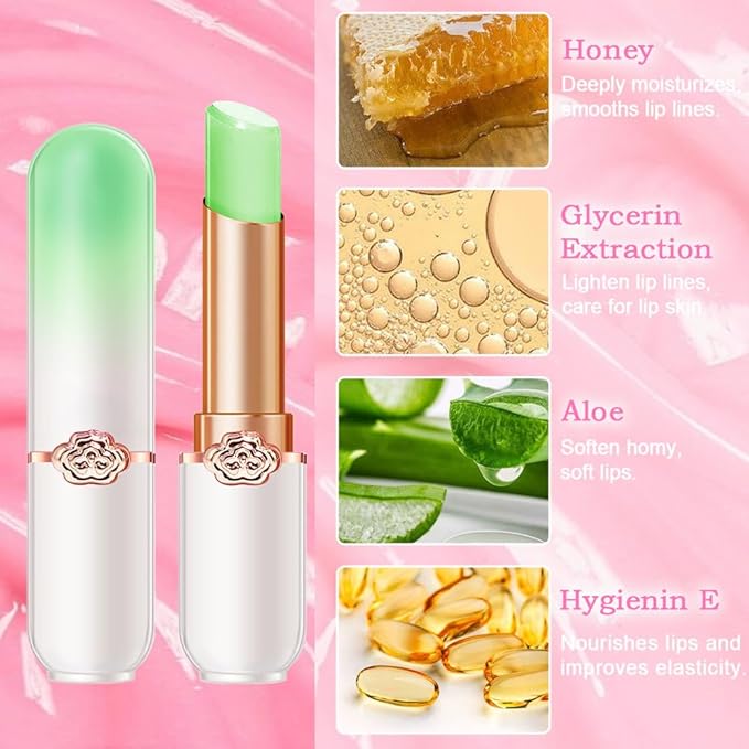 PH Color Changing Lipstick, Magic Lipstick, Moisturizing Pink Lip stick