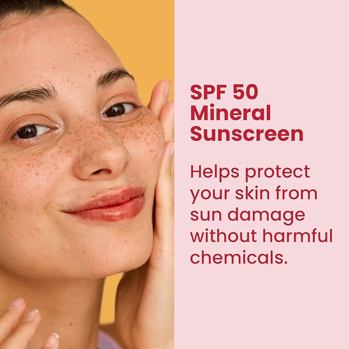 Healthy Skin Lab Protect Tinted Moisturizer SPF 50, Sheer Universal Tint, Lightweight Hydrating Mineral Sunscreen for Face, Hyaluronic Acid, Broad-Spectrum Daily SPF, Dermatologist-Tested, 1.8 oz