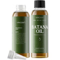 Vivccon Batana Oil for Hair Growth,100% Pure & Natural Raw Batana Oil, Dr. Sebi Organic from Honduras,Care for Hair Thickness,Scalp&Skin,4.23 fl oz,1 Bottle with 2 Caps