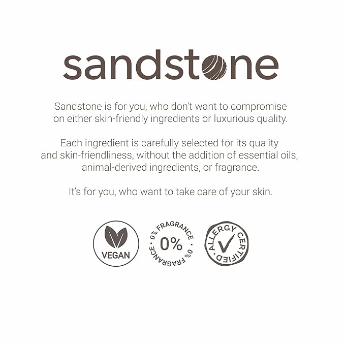 Sandstone Scandinavia Hypoallergenic Mascara for Sensitive Eyes (Black)