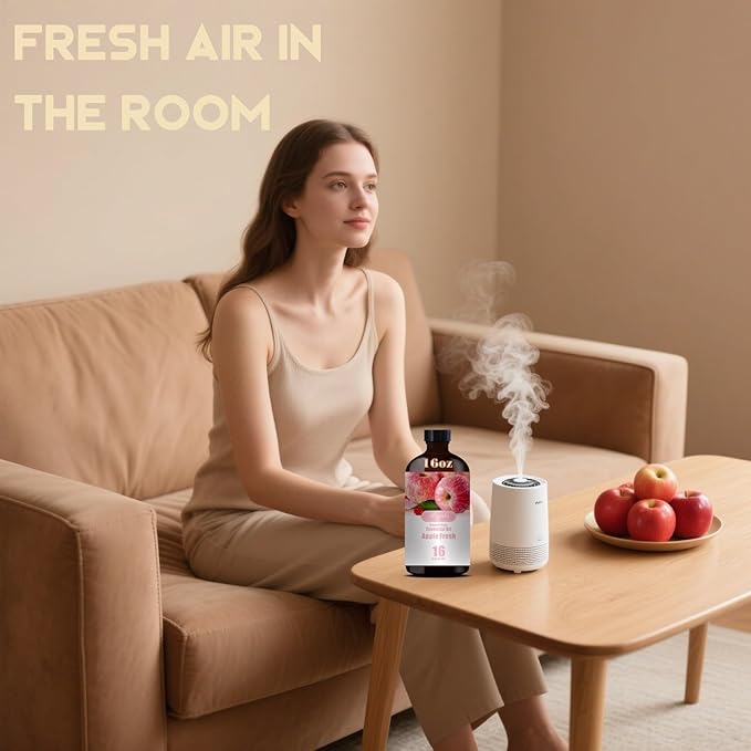 MLYNKL Apple Essential Oil,for Diffuser,Humidifier,16oz+Roll-On 0.33oz