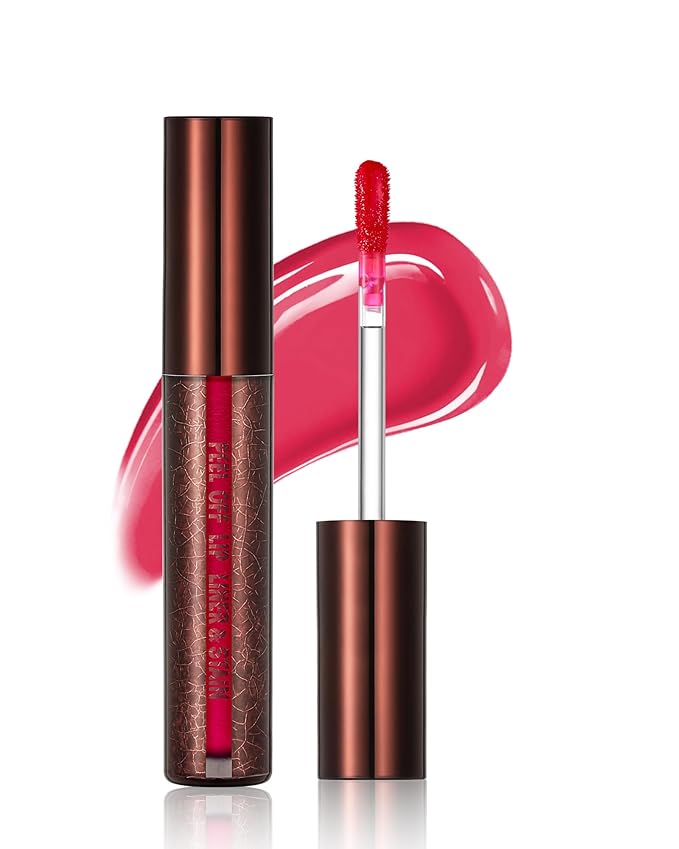 Peel Off Lip Liner Stain, Long Lasting Waterproof Lip Tint Stain Peel Off