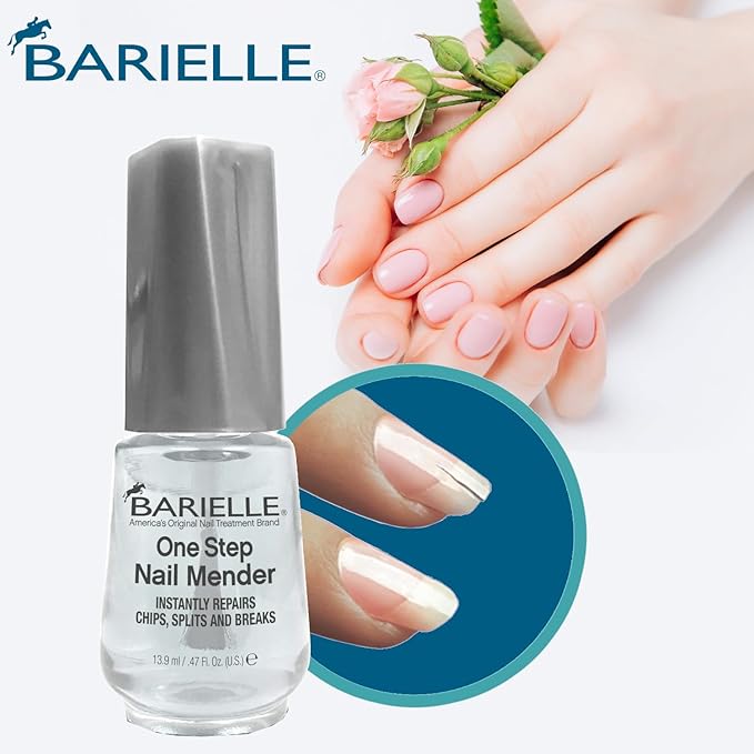 Barielle One Step Nail Mender.47 oz. - Repairs Split, Chipped and Damaged Nails Clear