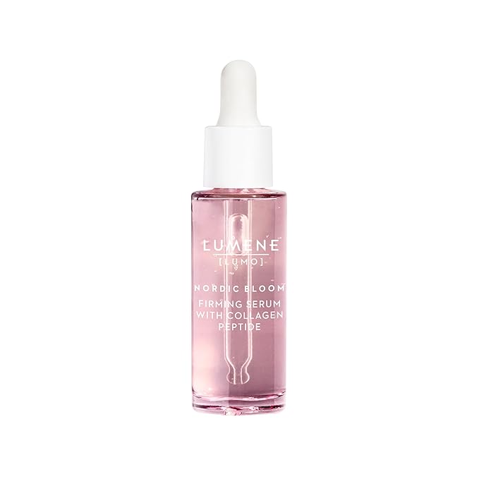 Lumene Vegan Collagen Firming Peptide Face Serum Hyaluronic Acid 1 fl oz