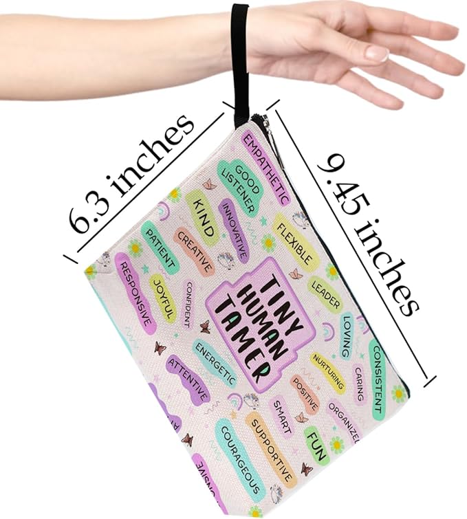 Teacher Gifts Makeup Bag Teacher Appreciation Gifts Zipper Toiletry Bag