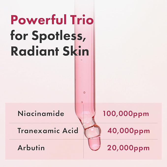 TOSOWOONG Niacinamide 10% + Tranexamic Acid 4% Serum for Radiant Glass Skin