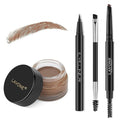 LAVONE Eyebrow Makeup Kit, Waterproof Brow Pencil, Pomade, Eyeliner-Auburn