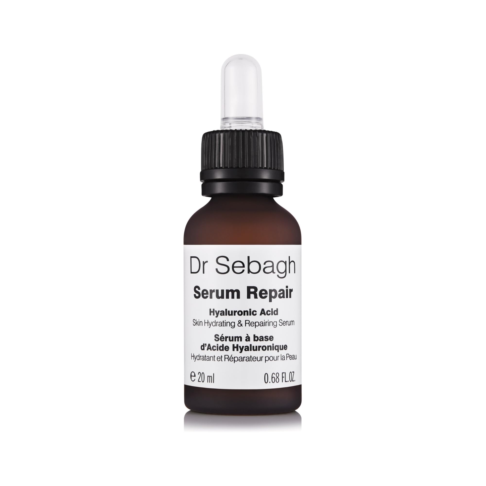 Dr Sebagh Serum Repair (0.68 fl oz) - Award-Winning Hyaluronic Acid Facial Hydrator - Anti Aging & Wrinkle - Skin Moisturizing & Repairing Formula - Collagen Boosting Youthful Glow For Women & Men