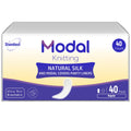 MODAL Silk-Ultra Thin Winged Panty Liners for Women, 40 Count