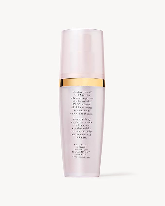 Erasa XEP 30 Extreme Concentrate Rejuvenation Serum for Line Lifting and Crow's Feet - Travel Size (15ml)