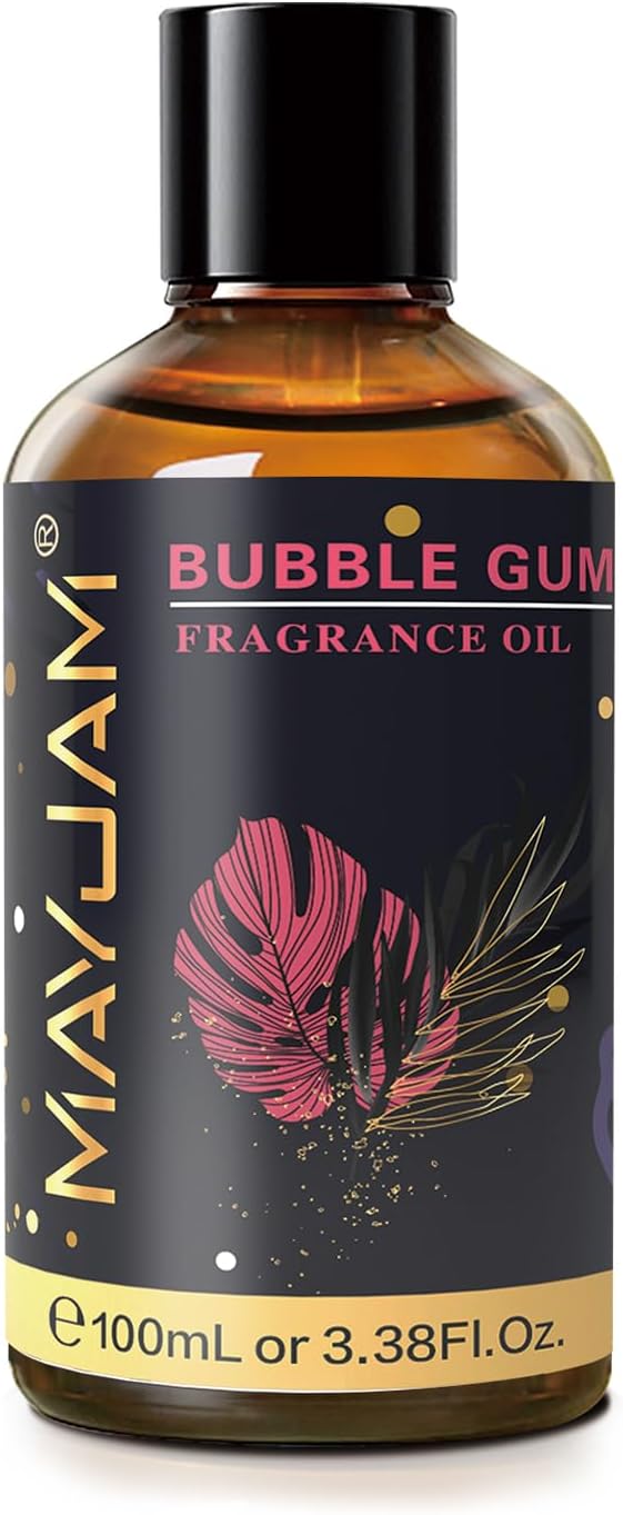 MAYJAM Bubble Gum Fragrance Oil for Diffusers for Home, 100ML/3.38FL.OZ