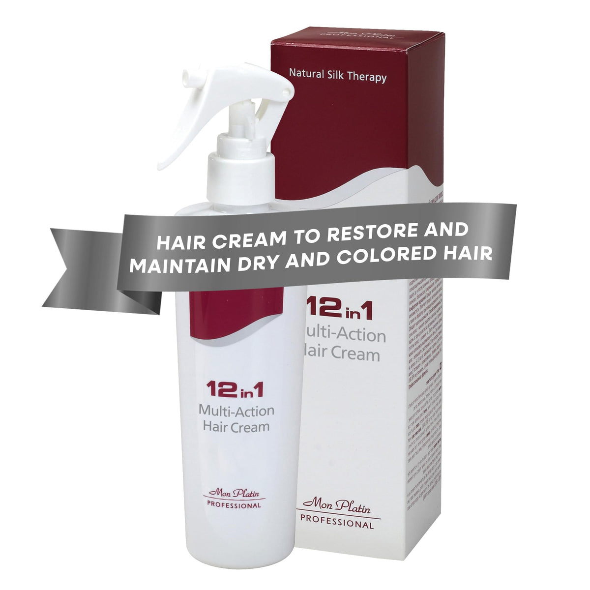 Mon Platin Professional Mon Platin Dream Hair Blow Dry Heat Protection Spray for Straightened Hair -Ultimate Hair Control with Anti-Frizz Formula, BLOND MASK Hyaluronic Acid Complex, Gloss Shine