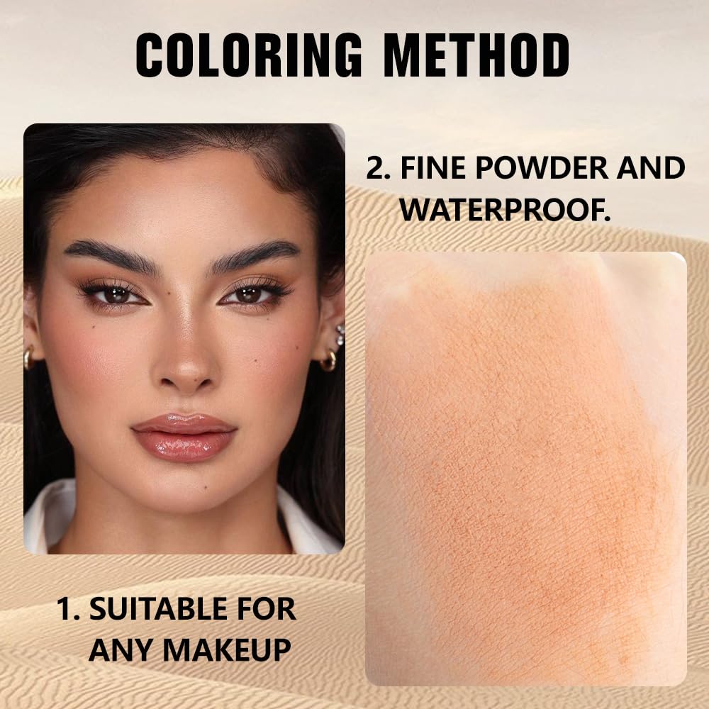 FeiCuiYun Matte Singe Eye Shadow Palette Makeup, Matte Burly Wood Monochrome Eyeshadow For Old Women, Mini Pressed Pigmented Waterproof Sombras Para Ojos, Vegan, Talc, Paraben & Cruelty Free, 13