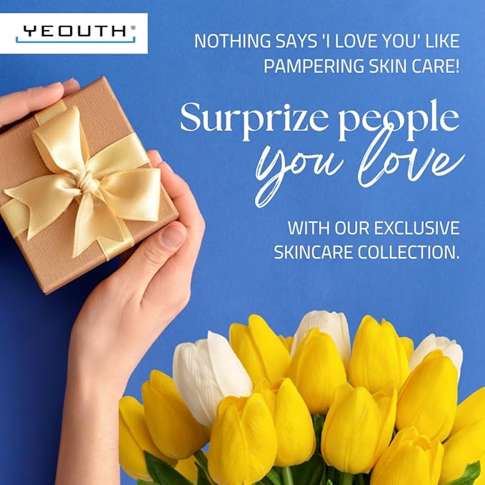 YEOUTH Skincare Set for Appearance of Uneven Skin Tone and Dryness, 3x1oz
