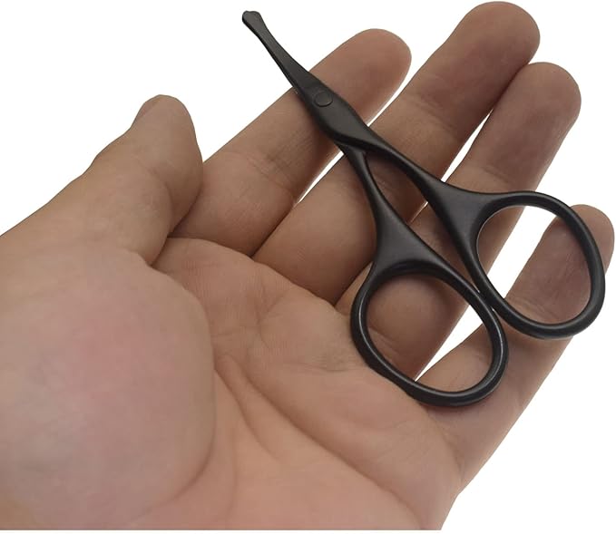 Motanar Multicolor Professional Grooming Scissors for Facial Hair Removal