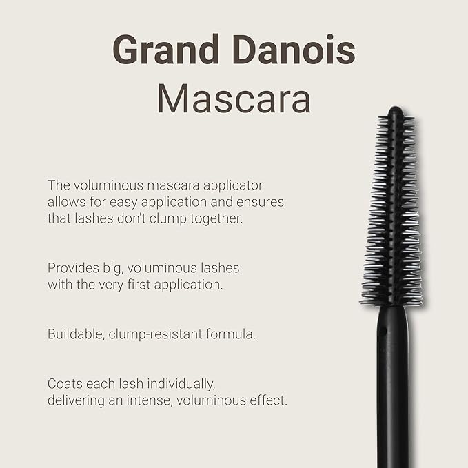 Sandstone Scandinavia Hypoallergenic Mascara for Sensitive Eyes (Black)