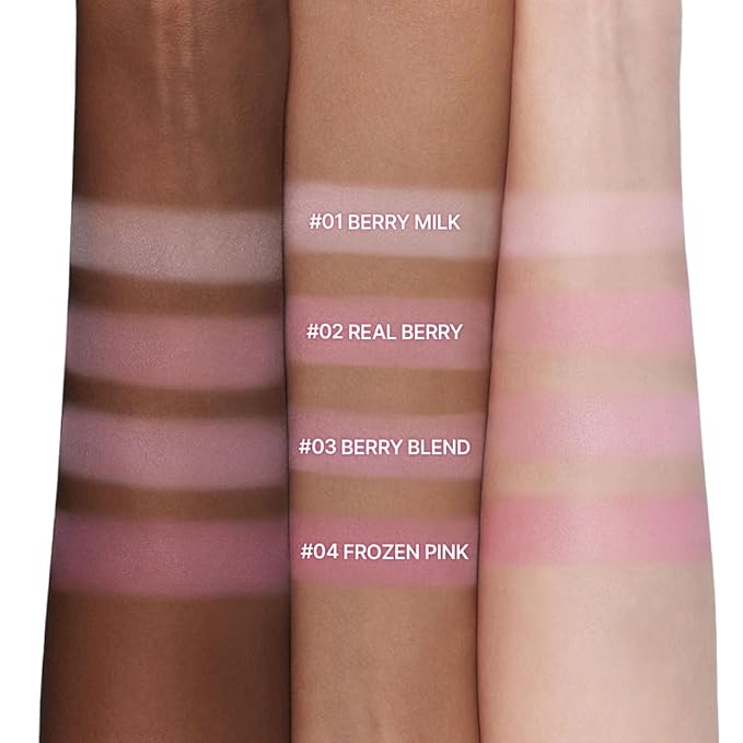 Dasique Blending Mood Cheek #06 Berry Smoothie | 4 Blendable Shades